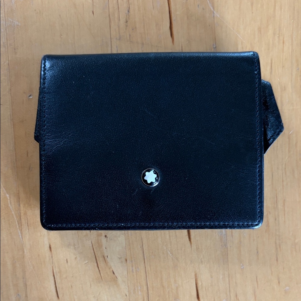 Montblanc Black Leather Wallet